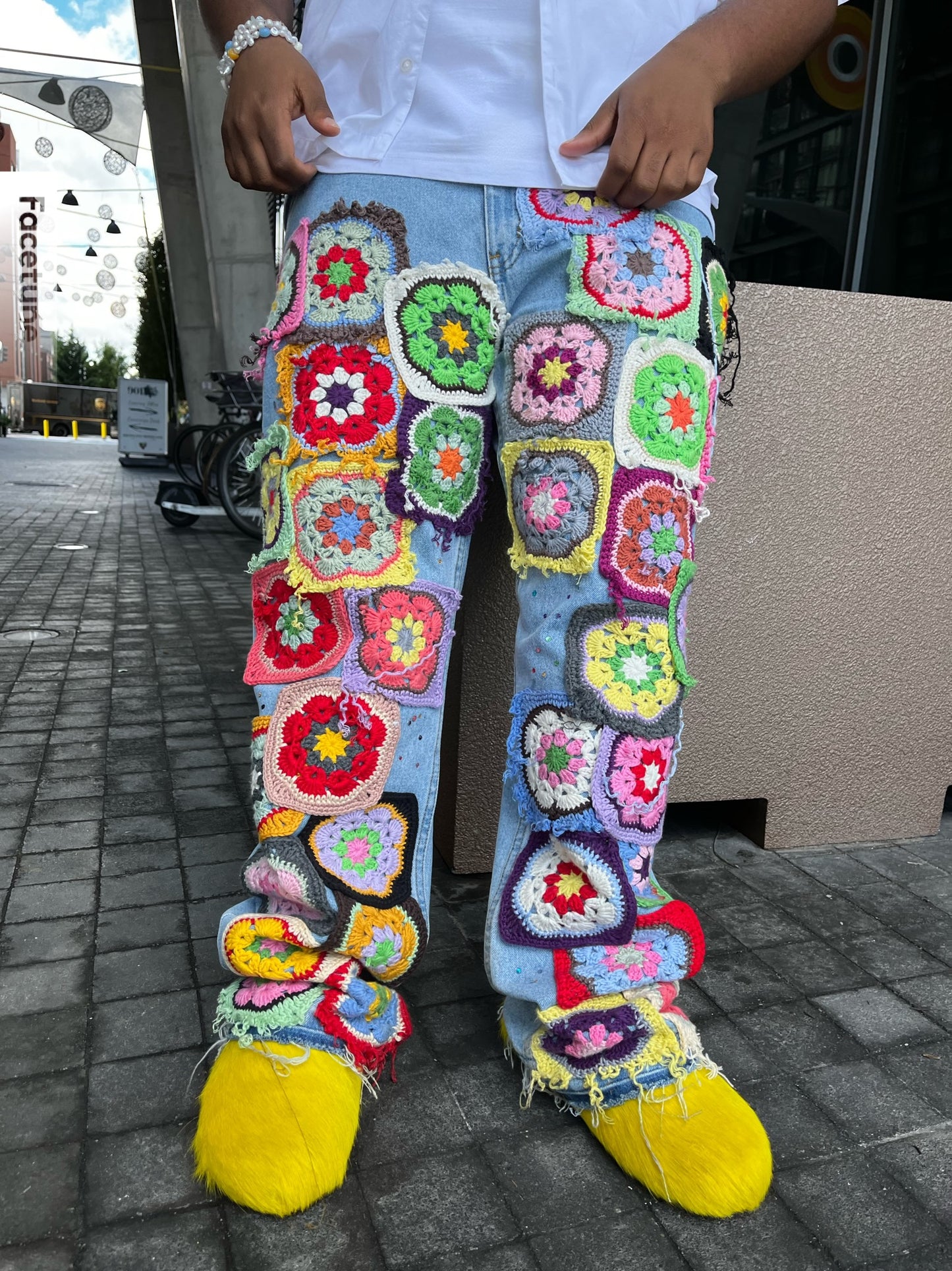 Patchwork Jeans